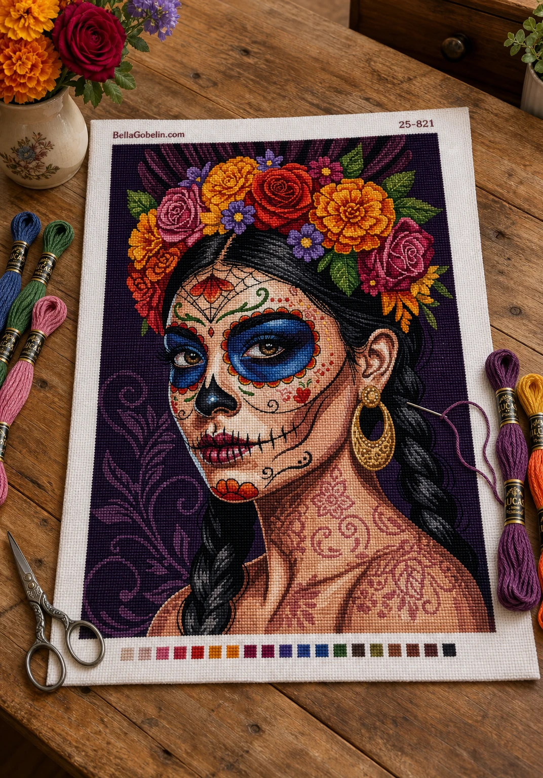 Mexicaanse Halloween portretserie – 25-821
