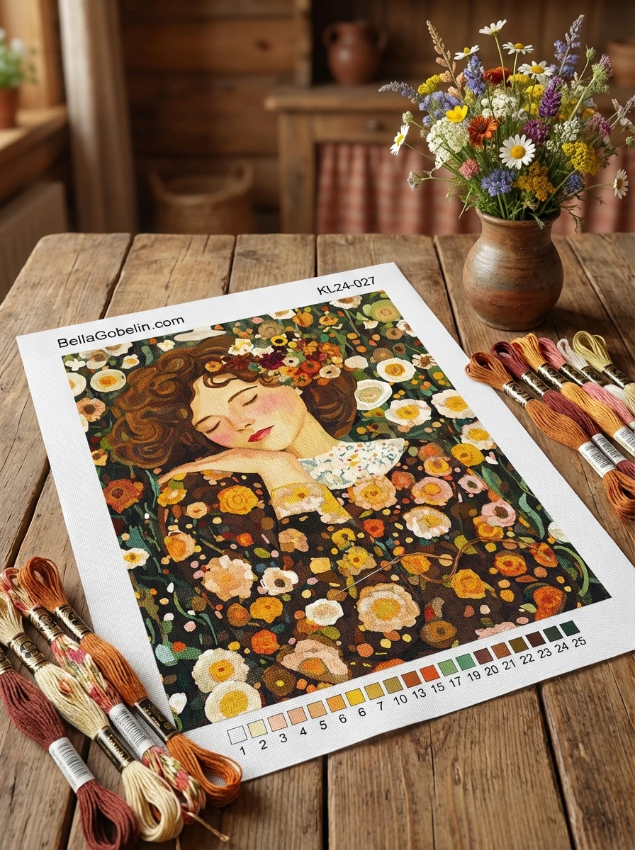 Style Klimt : Printemps