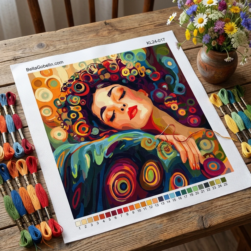 Style Klimt : Rêve