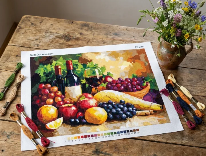 Wine and fruit basket – 25-248