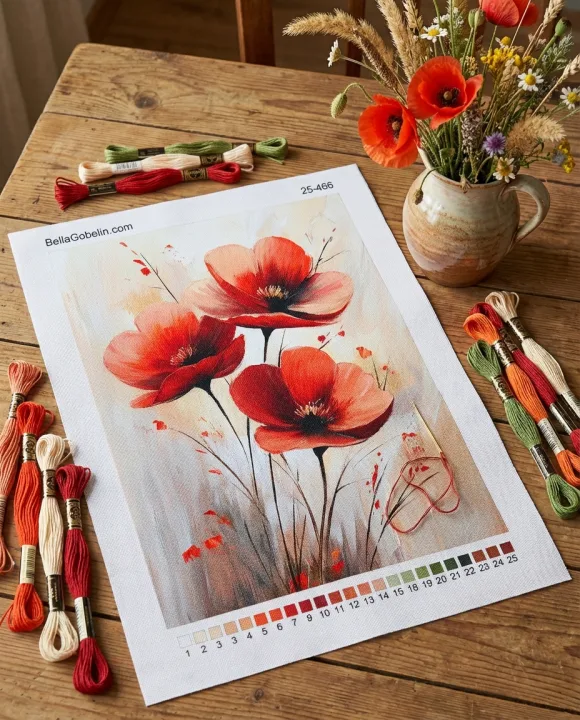 Flores vermelhas – 25-466