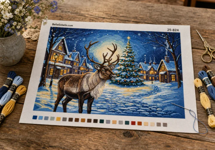Série sur les motifs de Noël – 25-824