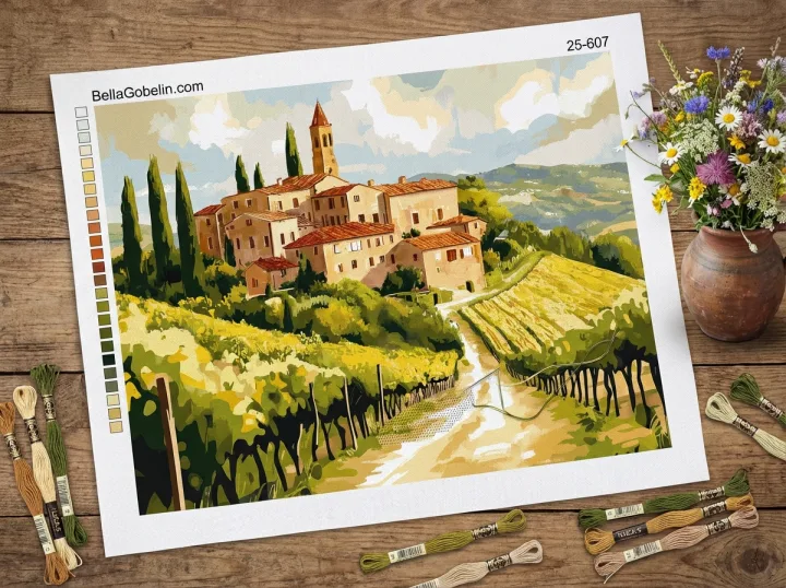 Sat Toscana, Chianti, Vin