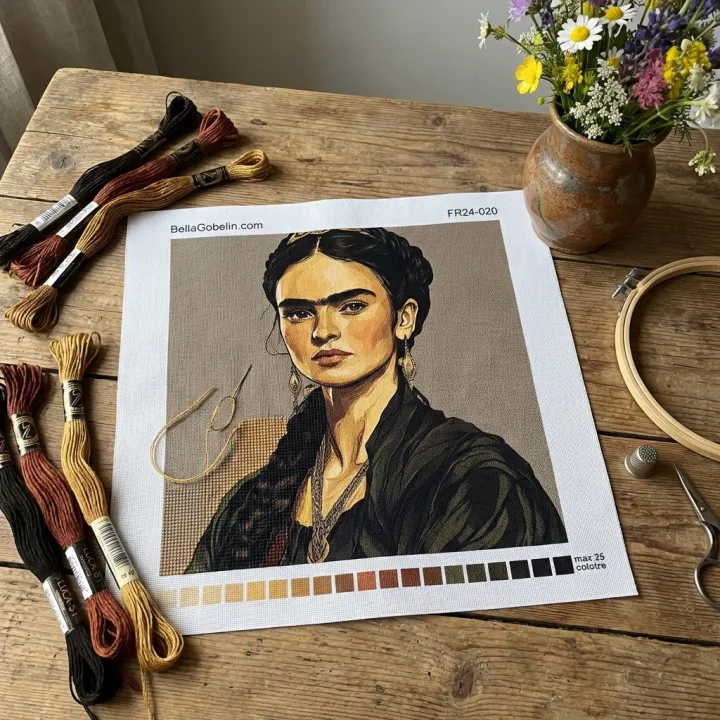 Portret ta' Frida Kahlo – FR24-020