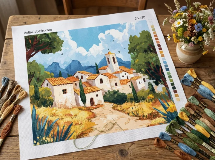 Italian village – 25-480