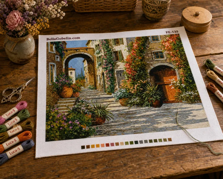 Mediterranean town – FE-135