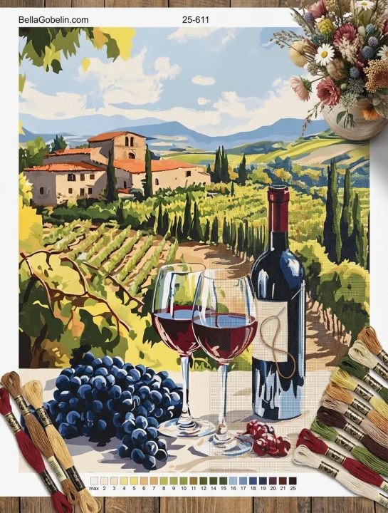 Toskana romantică, Chianti, Vin