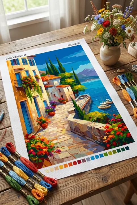 Seaside Promenade - Easy Version for Beginners