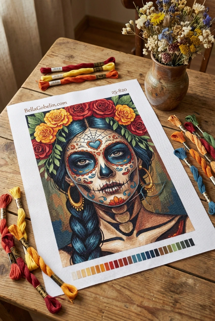 Mexicaanse Halloween portretserie – 25-820