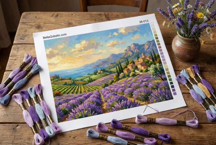 Pożizzjoni bil-lavanda ta' l-Italja