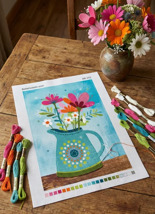 Flowers in a vase
