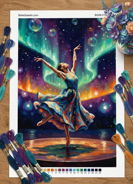 Bailarina na noite.