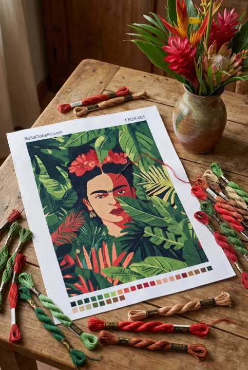 Frida Kahlo portrait – FR24-001