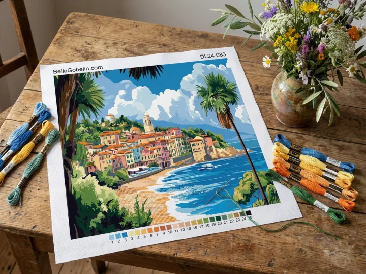San Remo needlepoint – DL24-083