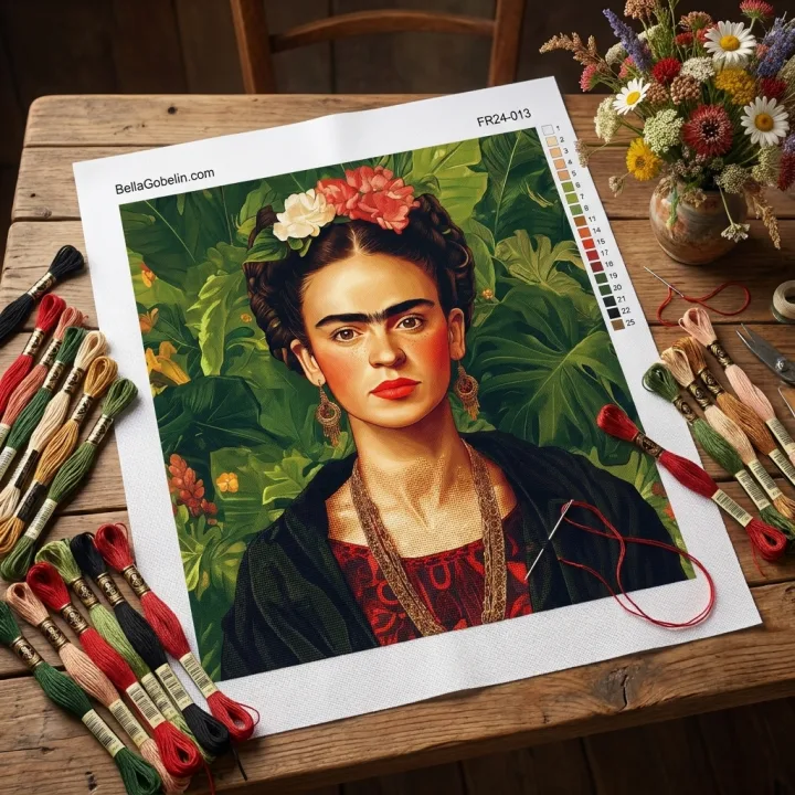 Frida Kahlo portrait – FR24-013