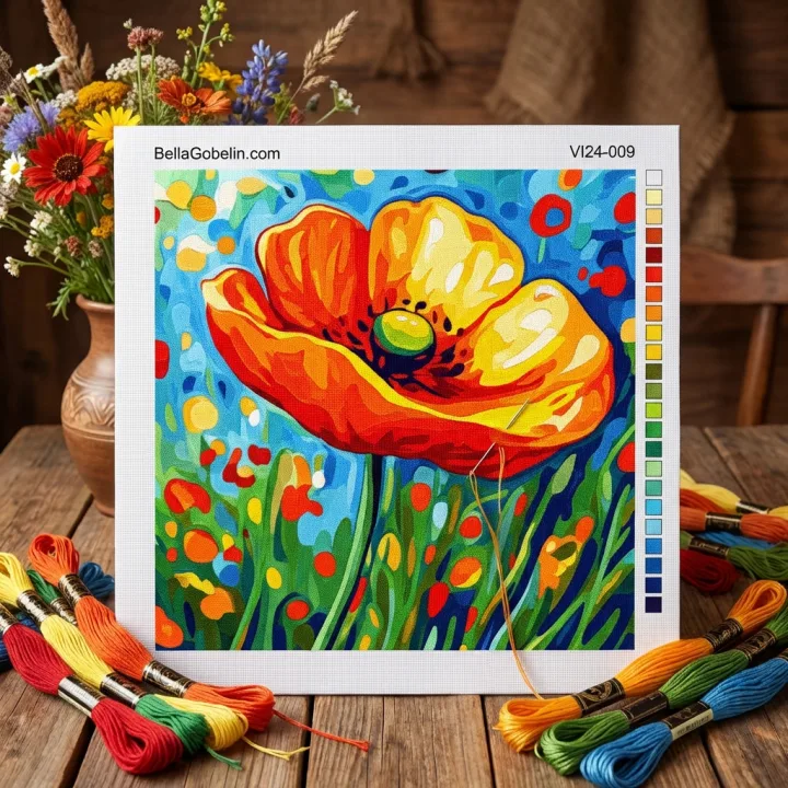 A flor solitária