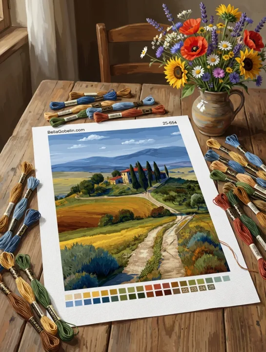 Provence landscape – 25-654