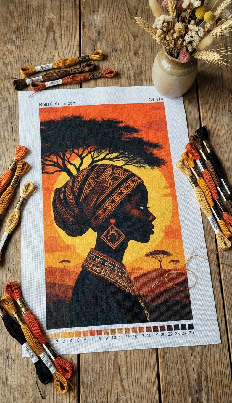 Retrato de mulher negra