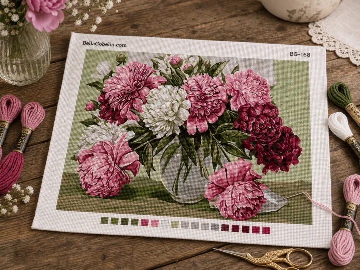 Peony still life