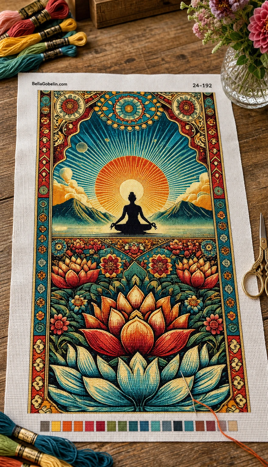 Illustration: Mandala meditation