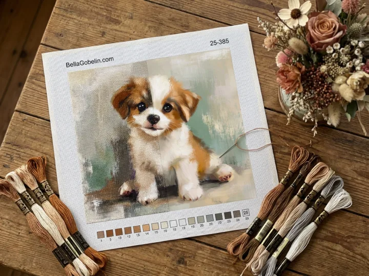 Cute puppy face – 25-385