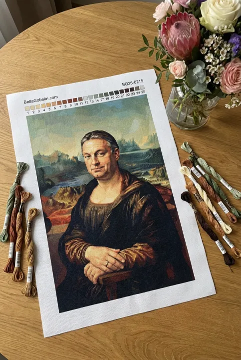 Leonardo da Vinci - Mona Lisa -gobeliini