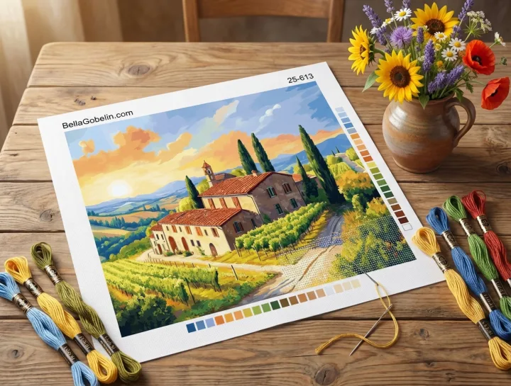 Päikseline Toskana, Chianti, Vein