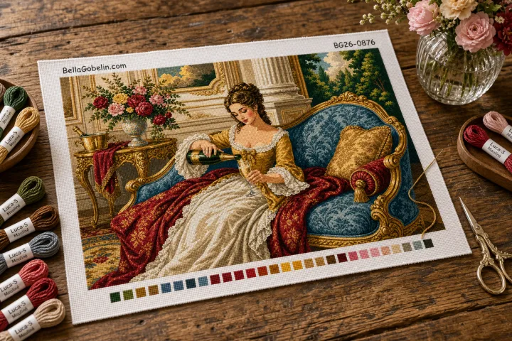 Champanhe e luxo no estilo rococó