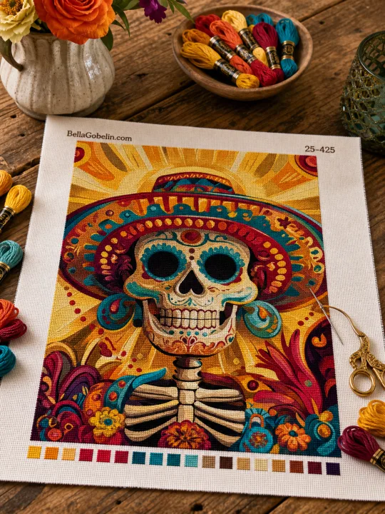 Estilo de Halloween Mexicano