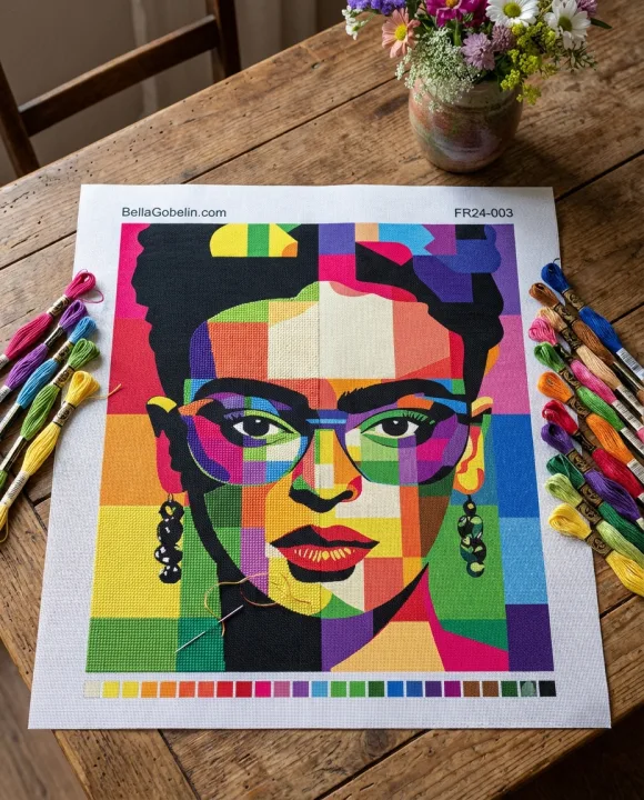 Nowoczesny portret Fridy Kahlo – FR24-003