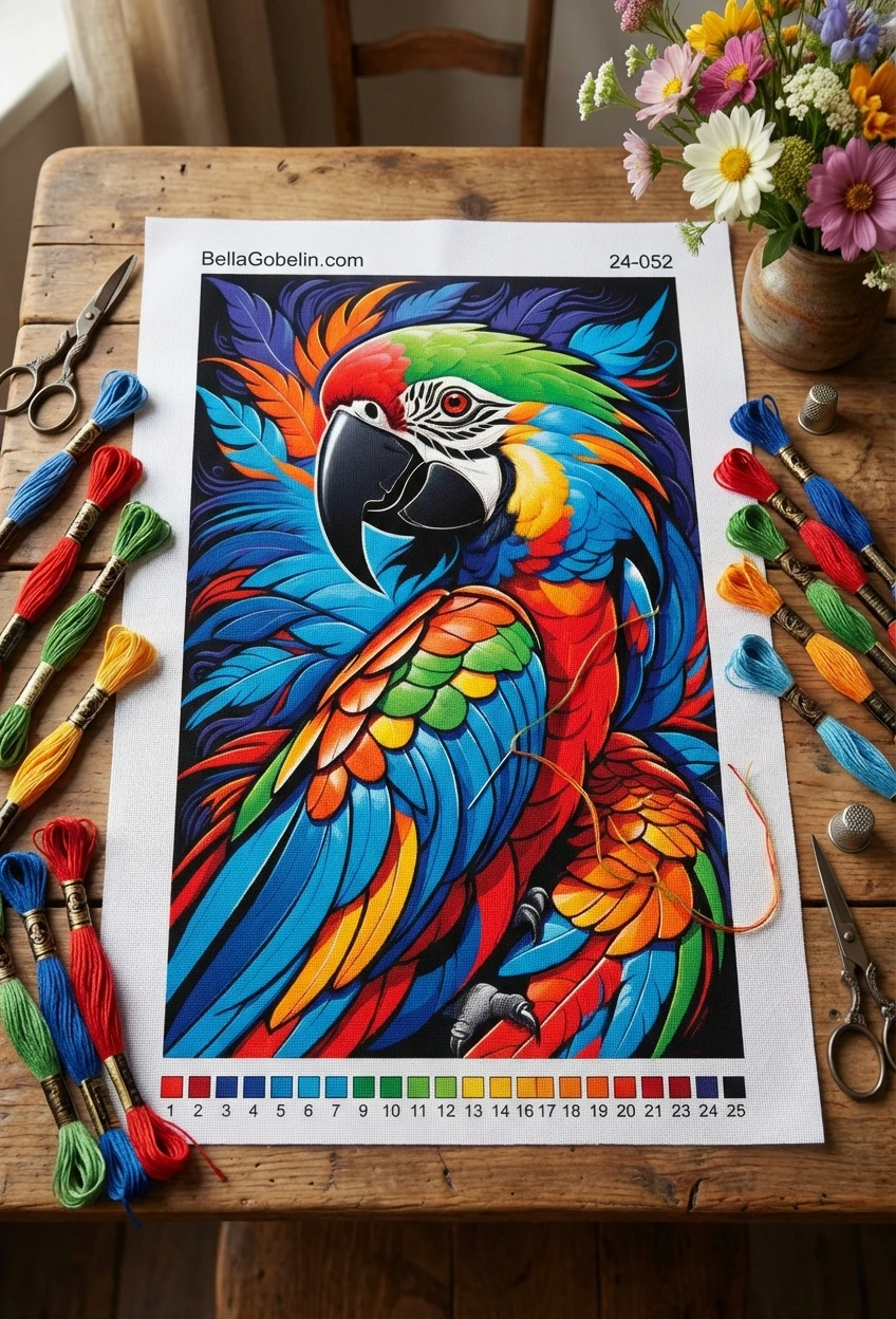 Loro colorido