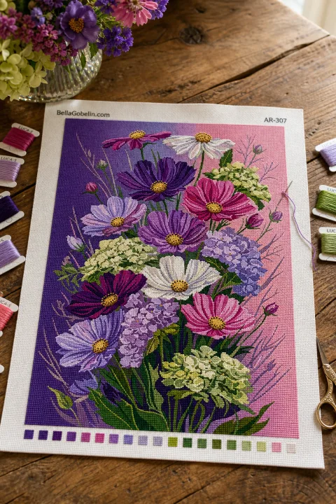 Blommor målning – AR-307