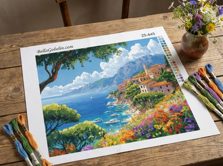 Mediterranean landscape – 25-445