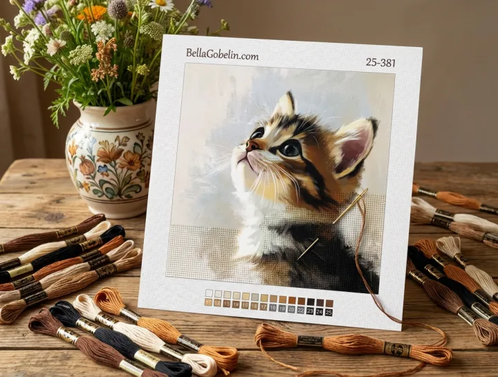 Cute cat face – 25-381