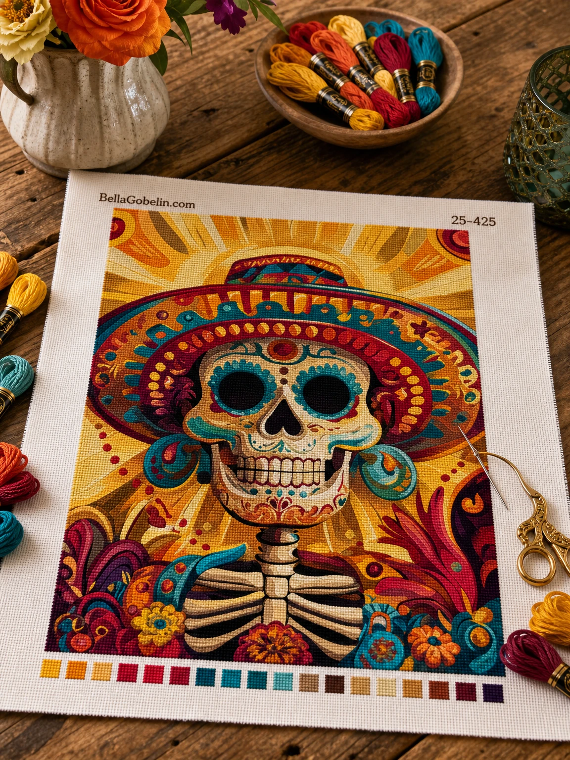 Mexicaanse Halloween-stijl