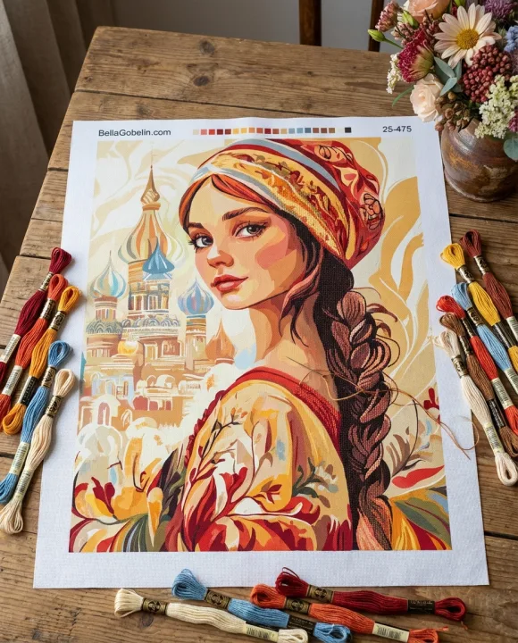 Russisch vrouwenportret