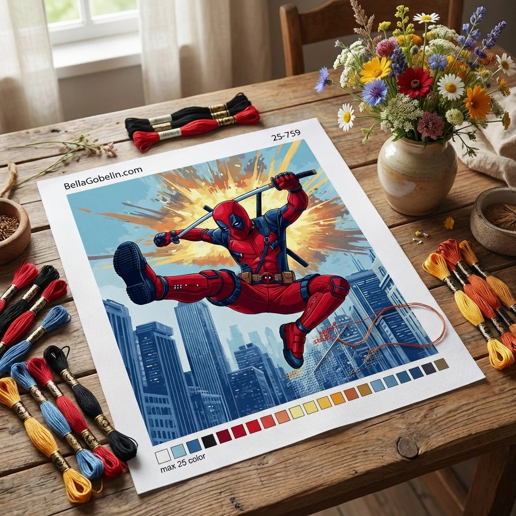 Dipinto di Deadpool