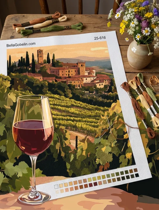 Frumoasa Toscana, Chianti, Vin