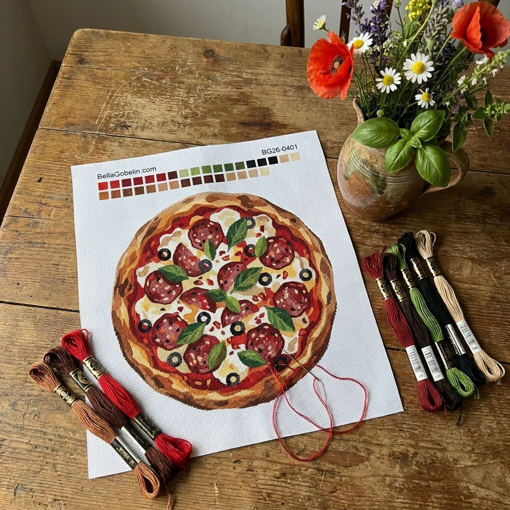 Pizza le salami