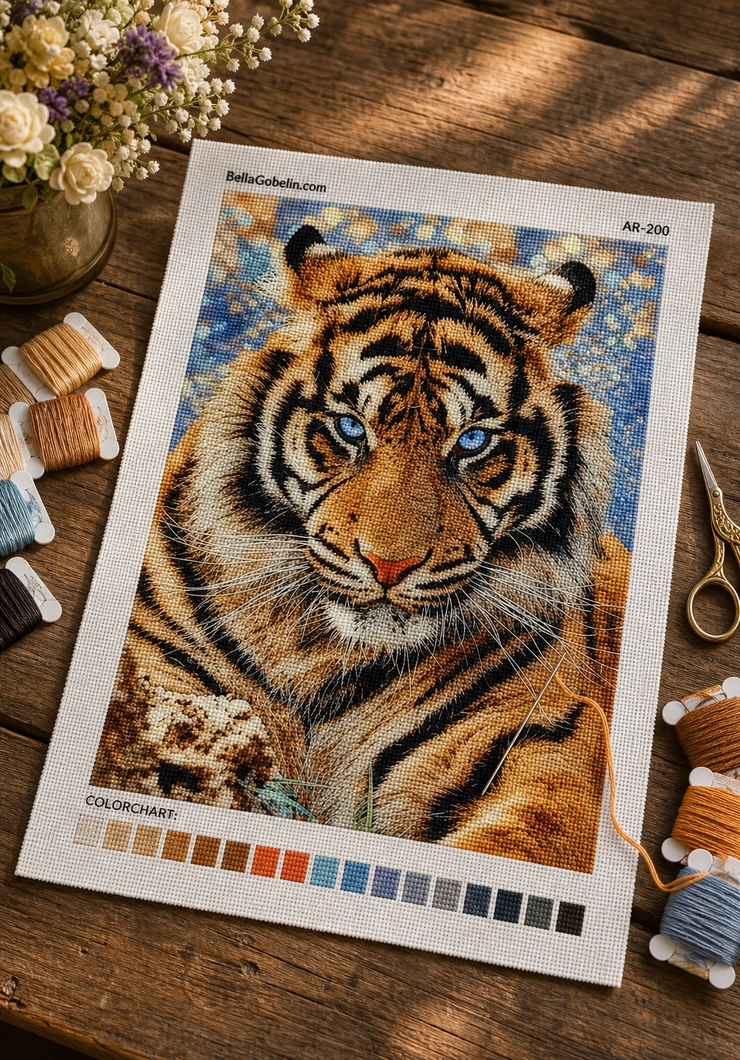 Den blåøjede tiger