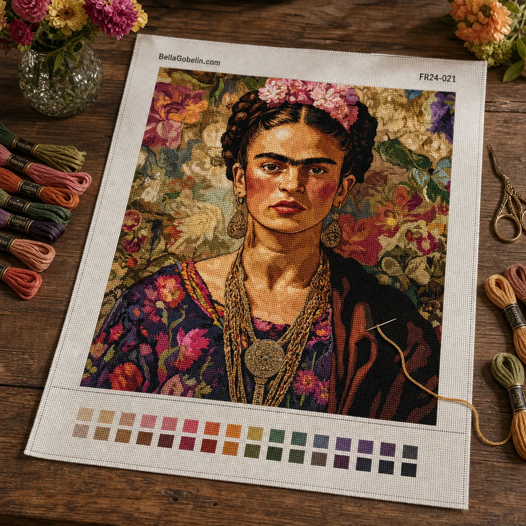 Frida Kahlo -ポートレート – FR24-021