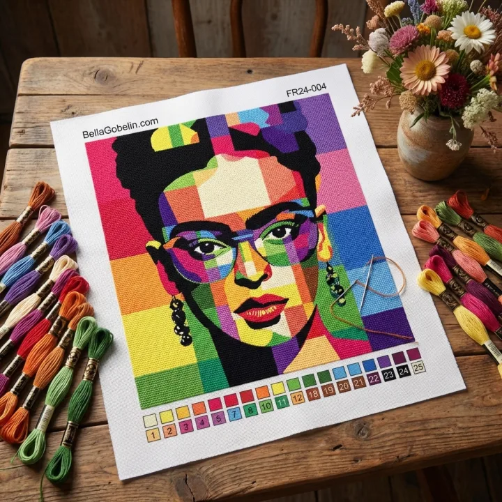 Frida Kahlo moderne portræt – FR24-004