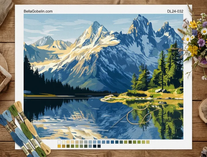 Lake in the mountains