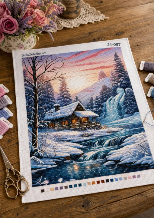 Vinter vid sjön
