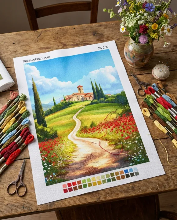 Small village in Tuscany