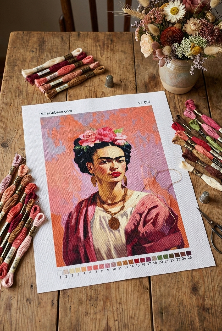 Frida Kahlo modernes Porträt