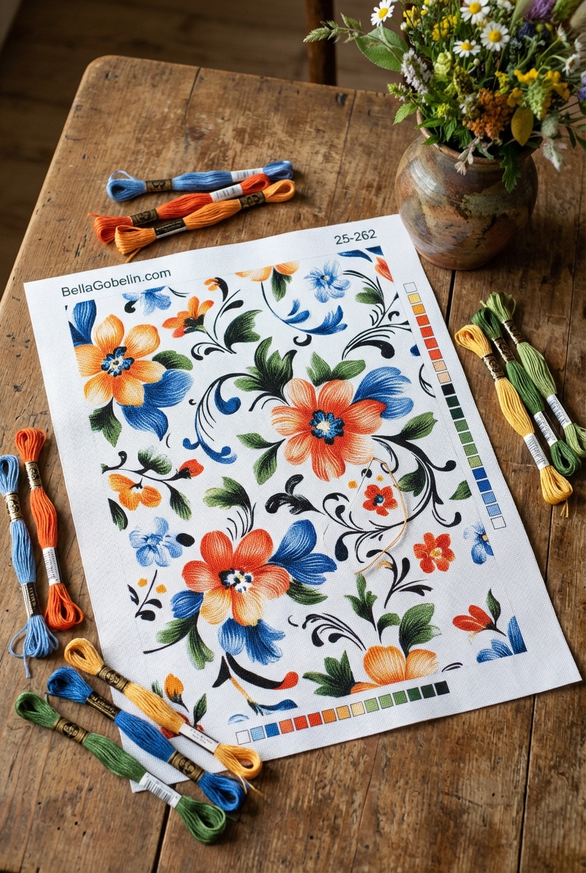 Blossom pattern – 25-262