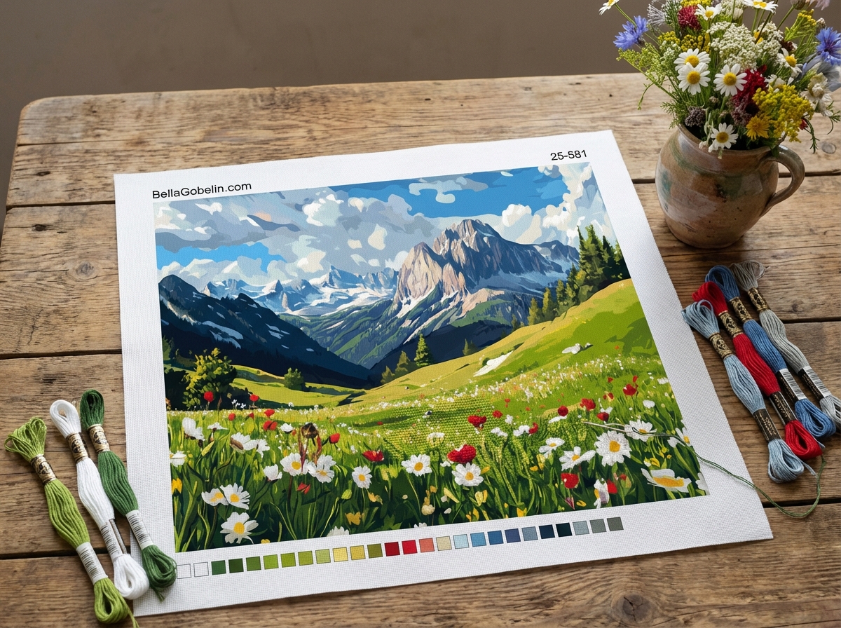 Lente in de Alpen