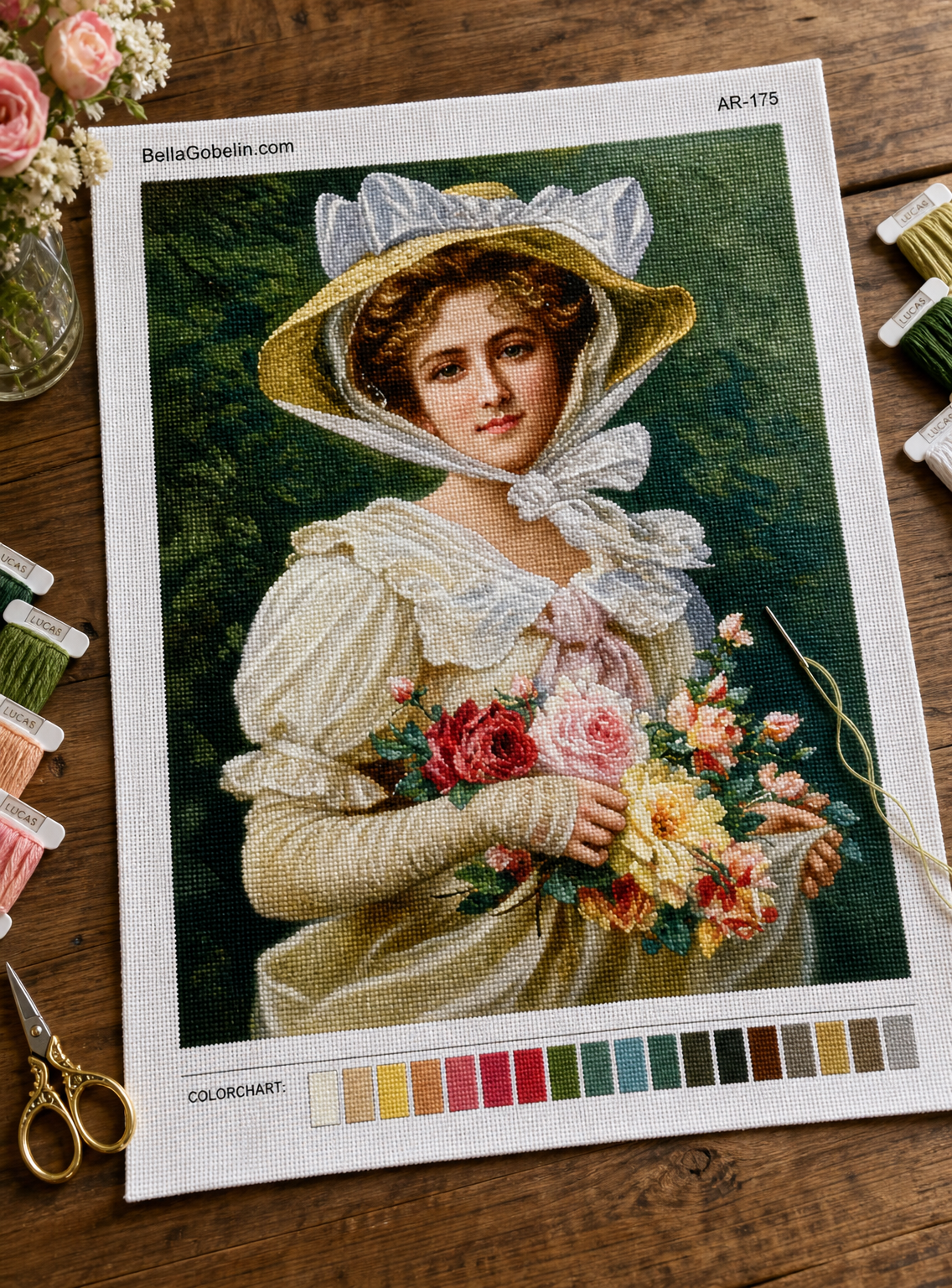 Signora con rose – AR-175