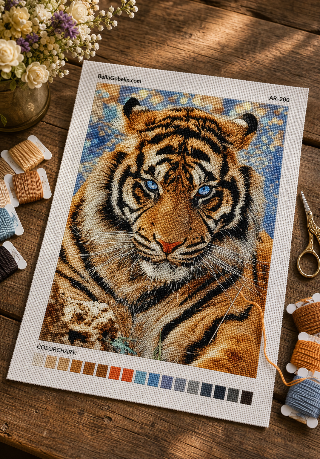 Den blåøjede tiger